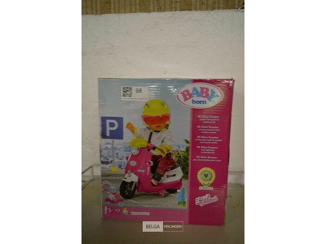 Baby born vespa op afstandbediening - afbeelding 1 van  3
