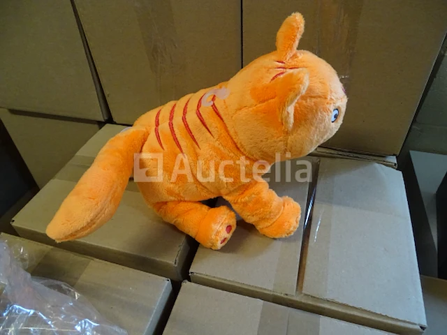 Baby pluche 24cm - oranje happy horse - afbeelding 3 van  3