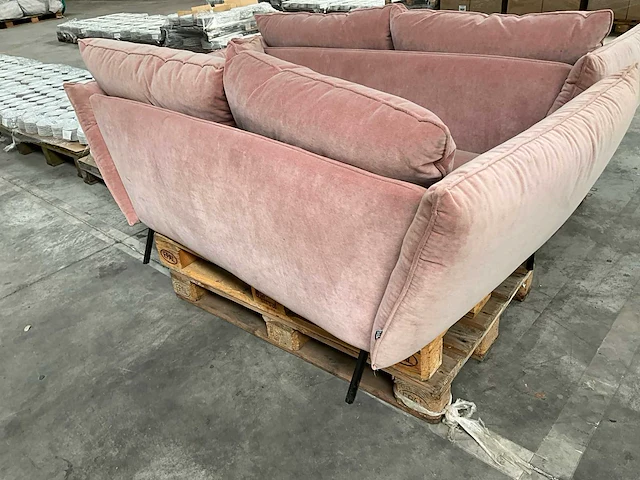 Baby roze zetel 2zit - afbeelding 3 van  4