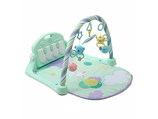 Baby speelmat met muziek blauw - afbeelding 2 van  8