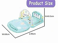 Baby speelmat met muziek blauw - afbeelding 4 van  8