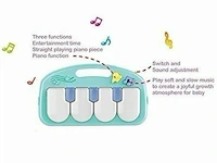 Baby speelmat met muziek blauw - afbeelding 5 van  8