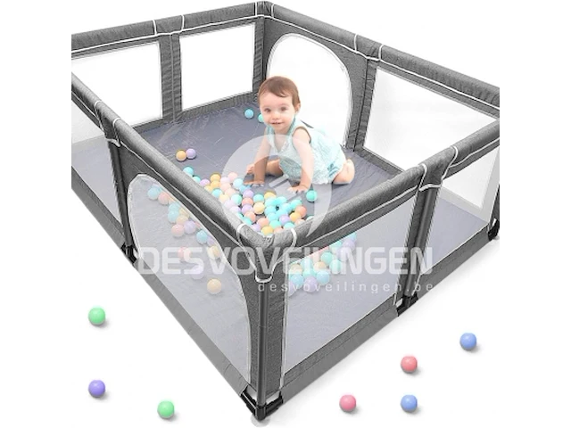 Baby speelpark xxl 190 x 146 x 69 cm - afbeelding 1 van  4