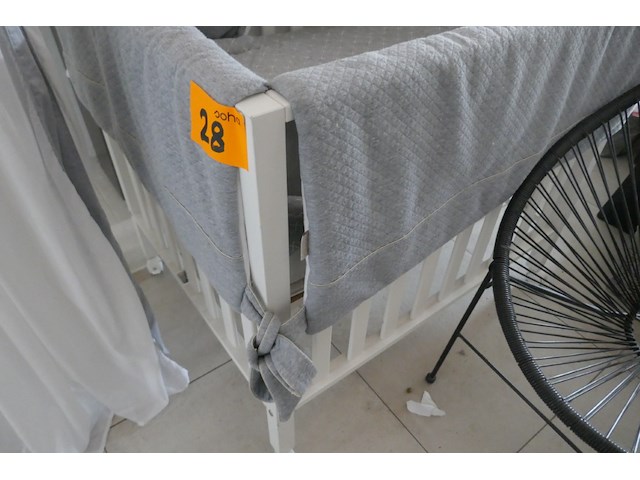 Babybedje met matras - afbeelding 3 van  5