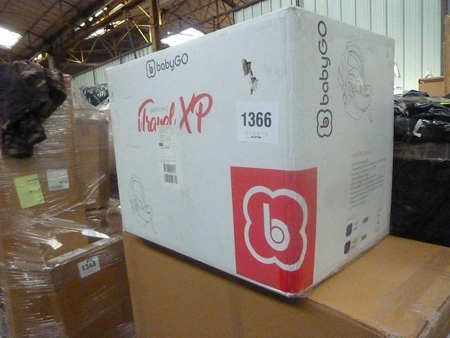 Babygo twinner autostoel (2-delig), grijs - afbeelding 3 van  3