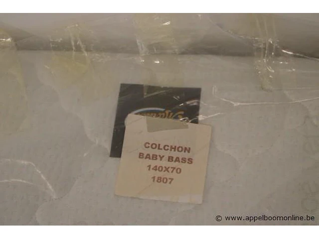 Babymatras colchon 140x71 - afbeelding 2 van  2