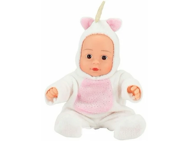 Babypopje unicorn 22.5cm - afbeelding 1 van  2