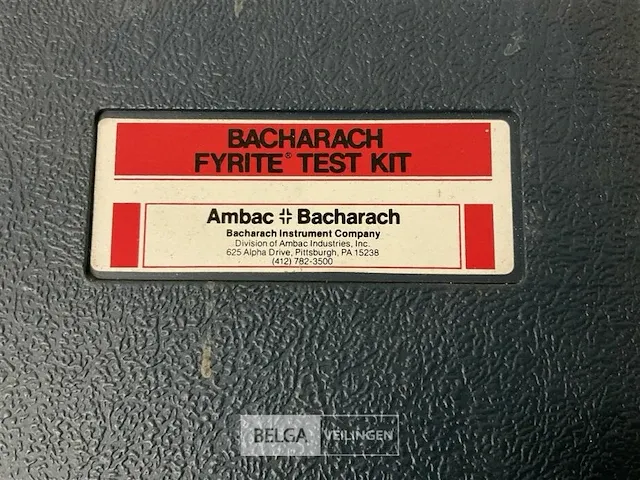 Bacharach fyrite test kit co2-meter - afbeelding 4 van  10