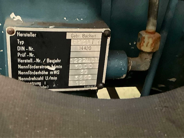 Bachert - vw benzinemotor 1.6 - legerwaterpomp - afbeelding 3 van  12