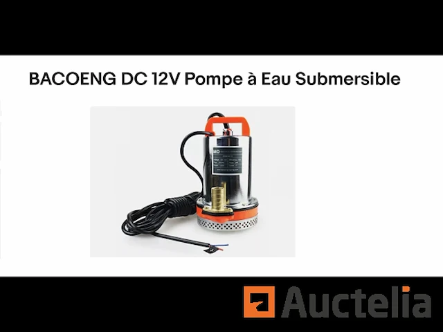 Bacoeng dc 12v dompelpomp - afbeelding 1 van  2