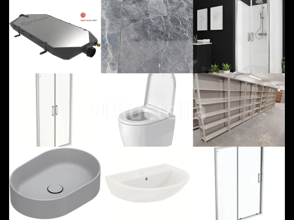 Badkamer en sanitair, natuursteen en metalen steunen zonder minimumprijs Badkamer en sanitair, natuursteen en metalen steunen zonder minimumprijs