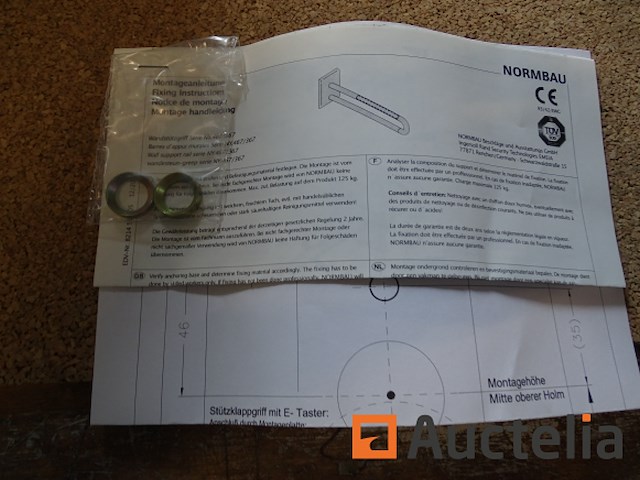 Badkamer handgreep normbau - afbeelding 2 van  7