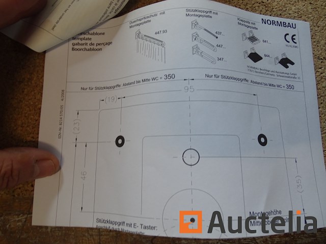 Badkamer handgreep normbau - afbeelding 3 van  7