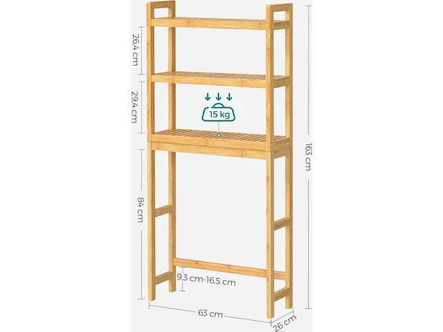Badkamer plank - afbeelding 4 van  4