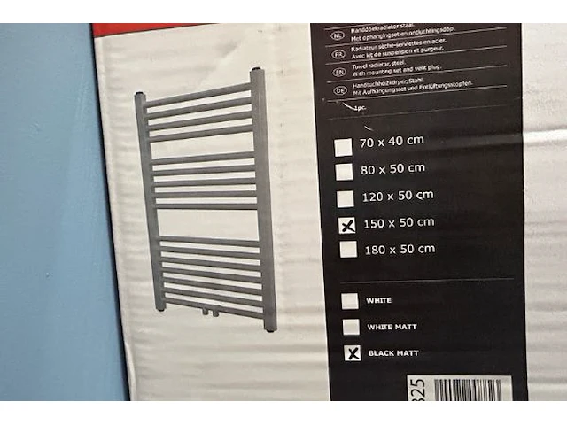 Badkamer radiator - afbeelding 2 van  4