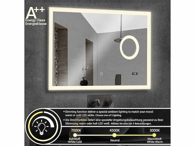 Badkamer spiegel - afbeelding 6 van  8