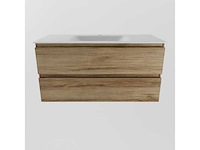 Badkamerkast eikenhoning 100cm - afbeelding 6 van  6