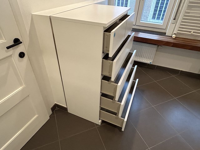 Badkamerkast losstaand 80x49x123cm - afbeelding 3 van  4