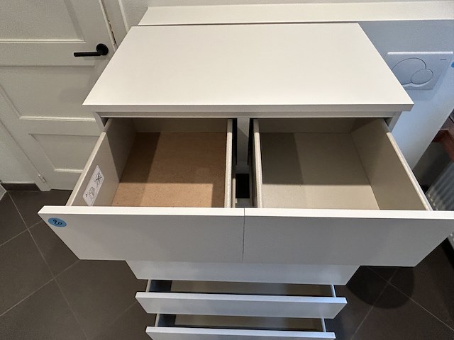 Badkamerkast losstaand 80x49x123cm - afbeelding 4 van  4