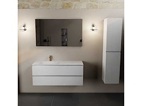 Badkamerkast wit 120 cm links - afbeelding 7 van  7