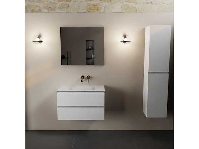 Badkamerkast wit 80cm - afbeelding 7 van  7