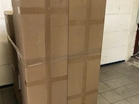 Badkamermeubel 2 persoons 140 cm - wit - 2 zijkasten - afbeelding 5 van  5