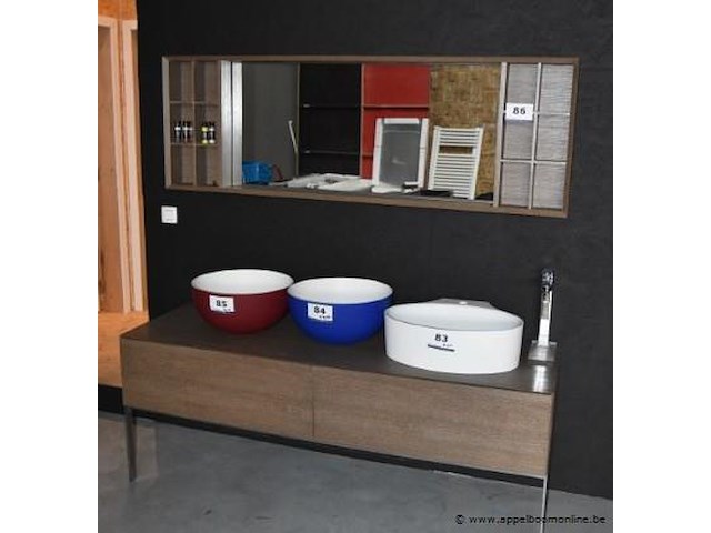 Badkamermeubel best uit kast en speigel br 200 - afbeelding 1 van  3