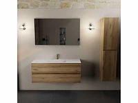 Badkamermeubel eiken honing 120cm midden - afbeelding 5 van  6