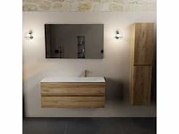 Badkamermeubel eiken honing 120cm rechts - afbeelding 5 van  6