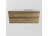 Badkamermeubel eiken honing 120cm rechts - afbeelding 6 van  6