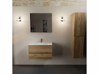 Badkamermeubel eiken honing 80cm - afbeelding 5 van  6