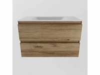 Badkamermeubel eiken honing 80cm - afbeelding 6 van  6