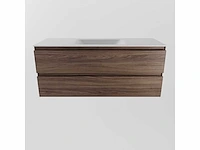 Badkamermeubel eiken mokka 120cm midden - afbeelding 5 van  6