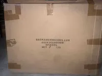 Badkamermeubel lux - 60x80cm - spiegel - afbeelding 1 van  1