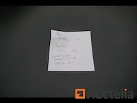 Badkamermeubel op poten licht blauw wastafel in composiet - afbeelding 5 van  5