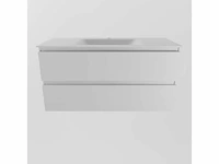 Badkamermeubel wit 100cm - afbeelding 6 van  7