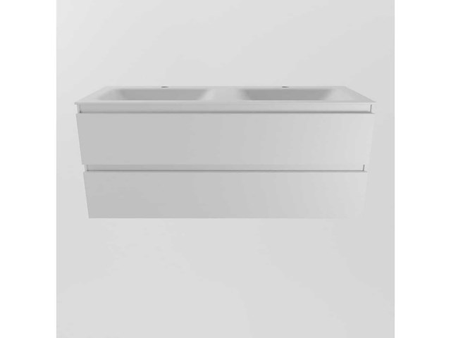Badkamermeubel wit 120cm dubbel - afbeelding 6 van  7