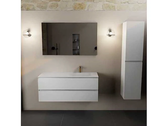 Badkamermeubel wit 120cm rechts - afbeelding 7 van  7
