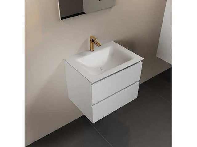 Badkamermeubel wit 60cm - afbeelding 1 van  7