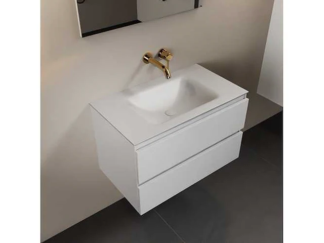 Badkamermeubel wit 80cm - afbeelding 1 van  7