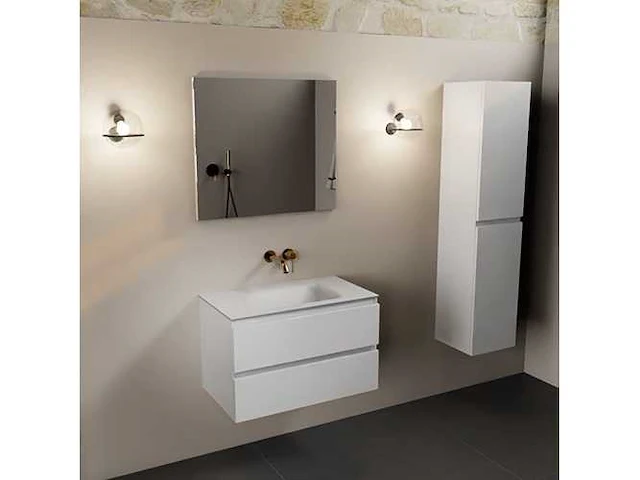 Badkamermeubel wit 80cm - afbeelding 4 van  7