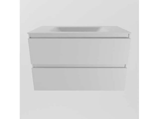 Badkamermeubel wit 80cm - afbeelding 6 van  7