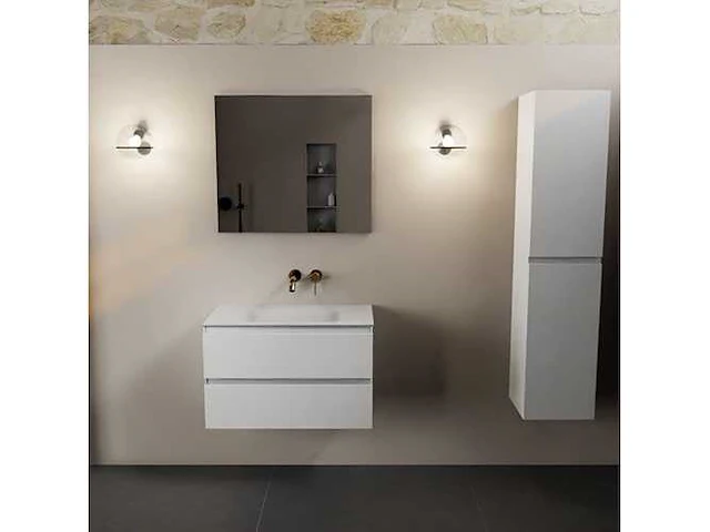 Badkamermeubel wit 80cm - afbeelding 7 van  7