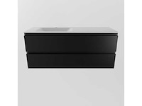 Badkamermeubel zwart 120cm links - afbeelding 5 van  6