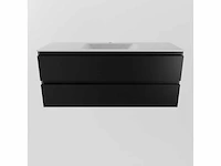 Badkamermeubel zwart 120cm midden - afbeelding 5 van  6