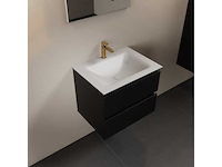 Badkamermeubel zwart 60cm - afbeelding 1 van  6
