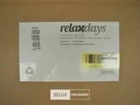 Badkamerrekje hout relaxdays - afbeelding 3 van  4