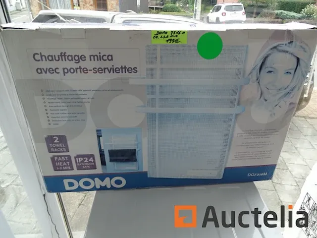 Badkamerverwarming mica - domo do7316m - afbeelding 2 van  4