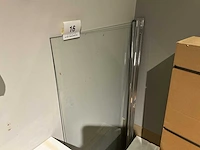 Badklapwand glas - afbeelding 1 van  2