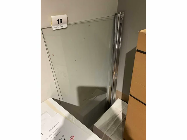 Badklapwand glas - afbeelding 2 van  2